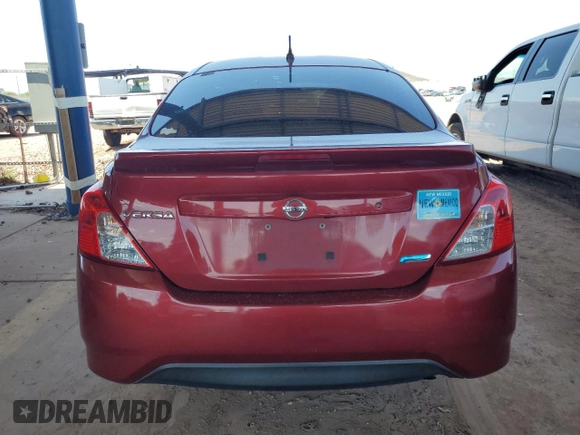 2016 Nissan Versa S with VIN 3N1CN7AP5GL883435, listed as a Copart auction lot 63119055 with 192,535 mi miles and Clean title. Bid and sale history available at DreamBid. Image 6.