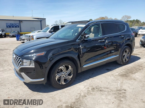 2022 Hyundai Santa Fe SEL z VIN 5NMS34AJ9NH468346, wystawiony jako Copart lot #50541605 z przebiegiem 71 767 mil mil oraz Szkoda całkowita • Salvage title. Historia ofert i sprzedaży dostępna na DreamBid. Obrazek 1.