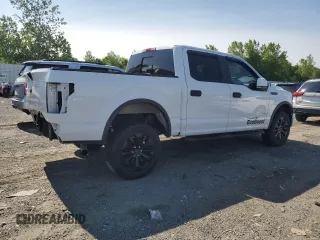 2017 Ford F-150 XL with VIN 1FTEW1EPXHFB15410, listed as a Copart auction lot 58523905 with 127,197 mi miles and Salvage title. Bid and sale history available at DreamBid. Image 3.