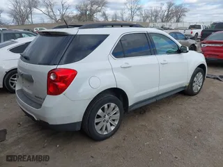 2011 Chevrolet Equinox LT w/2LT with VIN 2CNFLNEC8B6258807, listed as a IAAI auction lot 41011663 with 177,920 mi miles. Bid and sale history available at carsss.com. Image 4.