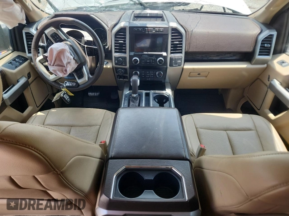2020 Ford F-150 XL with VIN 1FTEW1E49LKF31972, listed as a Copart auction lot 62227745 with 77,754 mi miles and Salvage title. Bid and sale history available at DreamBid. Image 8.