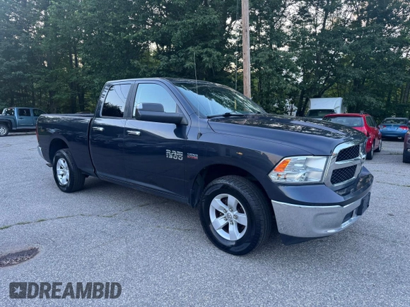 2018 Ram 1500 SLT with VIN 1C6RR7GT9JS332635, listed as a Copart auction lot 62611895 with 188,631 mi miles and Clean title. Bid and sale history available at DreamBid. Image 1.