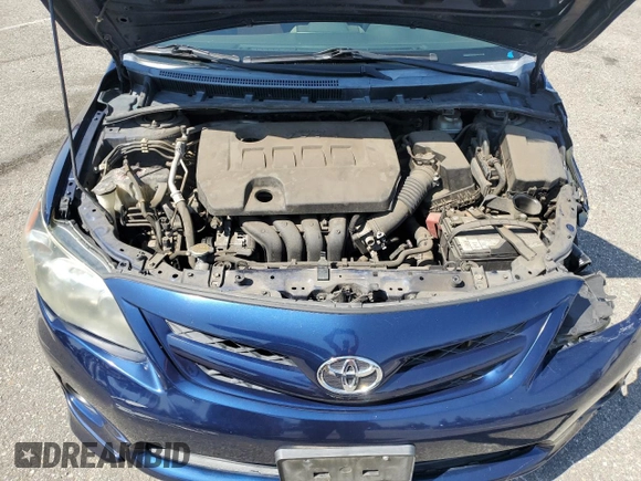 2013 Toyota Corolla L with VIN 5YFBU4EE9DP122795, listed as a Copart auction lot 55154635 with 88,853 mi miles and Salvage Title. Bid and sale history available at DreamBid. Image 11.