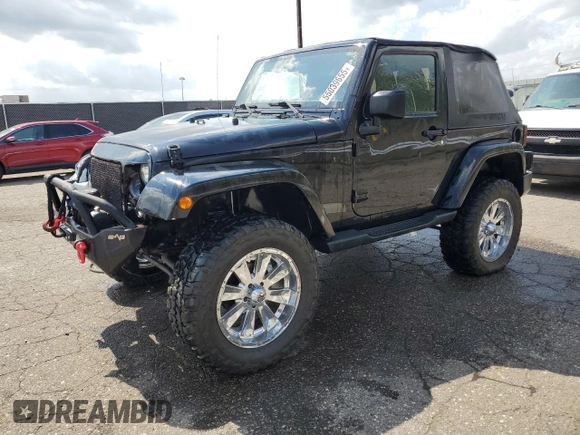 2016 Jeep Wrangler Sport with VIN 1C4AJWAG8GL134327, listed as a Copart auction lot 55039655 with 110,878 mi miles and Clean Title. Bid and sale history available at carsss.com. Image 1.