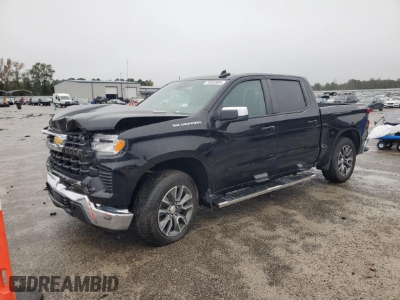 2023 Chevrolet Silverado 1500 LT with VIN 1GCUDDE81PZ109018, listed as a Copart auction lot 79832684 with 0 mi miles and Salvage Title. Bid and sale history available at carsss.com. Image 1.