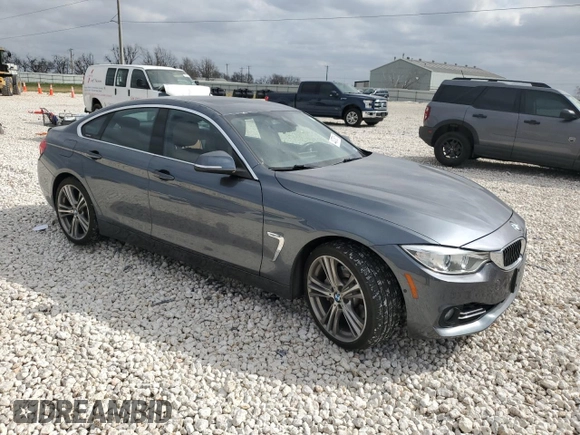 2017 BMW 4 Series 440i xDrive z VIN WBA4E5C56HG189437, wystawiony jako Copart lot #44070615 z przebiegiem 66 793 mil mil oraz Szkoda całkowita • Salvage title. Historia ofert i sprzedaży dostępna na DreamBid. Obrazek 4.