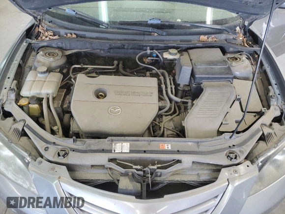 2006 Mazda 3 s with VIN JM1BK324761530781, listed as a Copart auction lot 54879895 with 163,441 mi miles and Salvage Title. Bid and sale history available at DreamBid. Image 11.