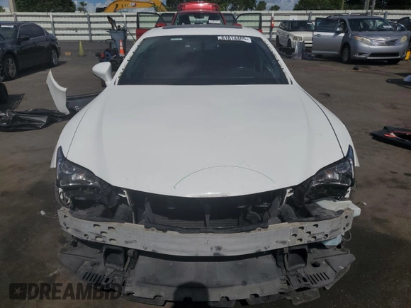 2016 Lexus RC 350 F Sport with VIN JTHHE5BC1G5014283, listed as a Copart auction lot 61814405 with 73,310 mi miles and Salvage title. Bid and sale history available at DreamBid. Image 5.