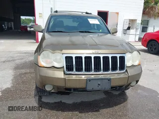 2009 Jeep Grand Cherokee Limited with VIN 1J8HR58T49C505936, listed as a IAAI auction lot 42672265 with 346,152 mi miles and . Bid and sale history available at DreamBid. Image 6.