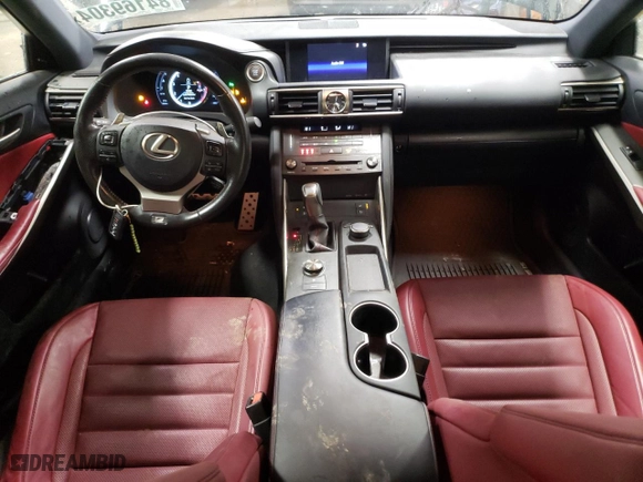 2020 Lexus IS with VIN JTHG81F25L5043275, listed as a Copart auction lot 84169304 with 75,642 mi miles and Salvage Title. Bid and sale history available at carsss.com. Image 8.