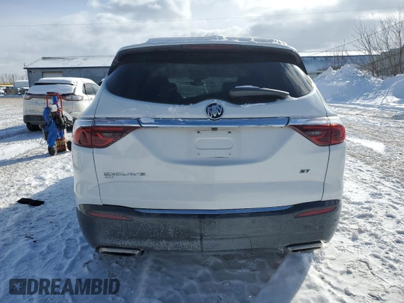 2023 Buick Enclave Essence with VIN 5GAEVAKW9PJ106872, listed as a Copart auction lot 45683165 with 15,060 mi miles and Clean Title. Bid and sale history available at DreamBid. Image 6.