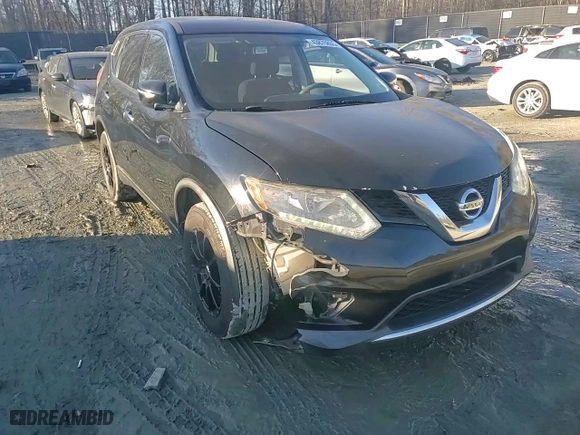 2015 Nissan Rogue S with VIN KNMAT2MVXFP567877, listed as a Copart auction lot 43876855 with 152,733 mi miles and Salvage Title. Bid and sale history available at carsss.com. Image 12.