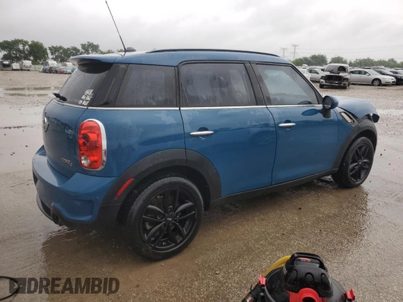 2012 MINI Countryman S z VIN WMWZC3C54CWL86184, wystawiony jako Copart lot #59289185 z przebiegiem 131 039 mil mil oraz Szkoda całkowita • Salvage title. Historia ofert i sprzedaży dostępna na DreamBid. Obrazek 3.