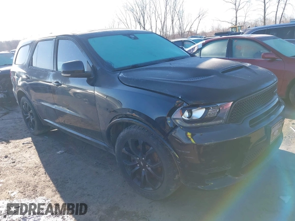 2019 Dodge Durango R/T z VIN 1C4SDJCT3KC551114, wystawiony jako IAAI lot #41833823 z przebiegiem 90 860 mil mil oraz . Historia ofert i sprzedaży dostępna na DreamBid. Obrazek 1.
