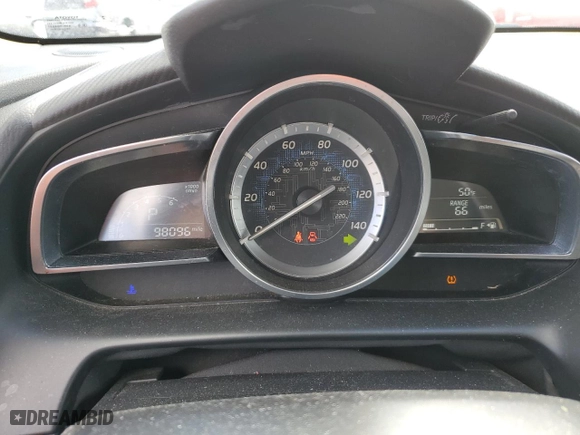 2017 Toyota Yaris iA with VIN 3MYDLBYV5HY187582, listed as a Copart auction lot 45193365 with 98,096 mi miles and Salvage Title. Bid and sale history available at carsss.com. Image 9.