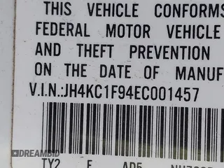 2014 Acura RLX Advance Pkg with VIN JH4KC1F94EC001457, listed as a IAAI auction lot 41642199 with 208,443 mi miles. Bid and sale history available at carsss.com. Image 9.