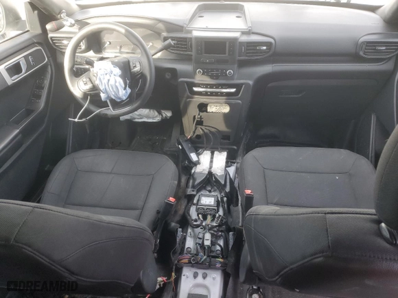 2022 Ford Police Interceptor Utility with VIN 1FM5K8AB0NGA33217, listed as a Copart auction lot 42330745 with 112,875 mi miles and Salvage Title. Bid and sale history available at carsss.com. Image 8.