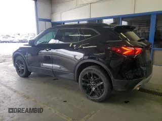 2022 Chevrolet Blazer LT with VIN 3GNKBJRS7NS232468, listed as a Copart auction lot 50921425 with 30,367 mi miles and Salvage title. Bid and sale history available at DreamBid. Image 2.