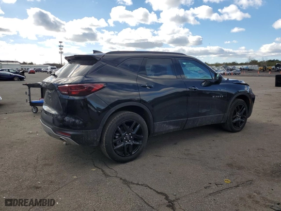 2023 Chevrolet Blazer LT with VIN 3GNKBHR45PS132673, listed as a Copart auction lot 42898985 with 19,555 mi miles and Salvage Title. Bid and sale history available at carsss.com. Image 3.