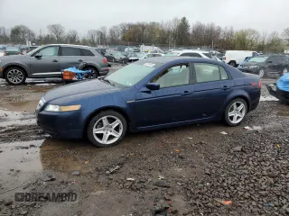 2004 Acura TL with VIN 19UUA66204A060856, listed as a Copart auction lot 52244455 with 33,372 mi miles and Clean Title. Bid and sale history available at carsss.com. Image 1.