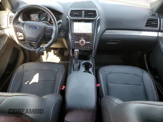 2018 Ford Explorer Sport with VIN 1FM5K8GT4JGC07574, listed as a Copart auction lot 72860404 with 18,563 mi miles and Salvage title. Bid and sale history available at DreamBid. Image 8.