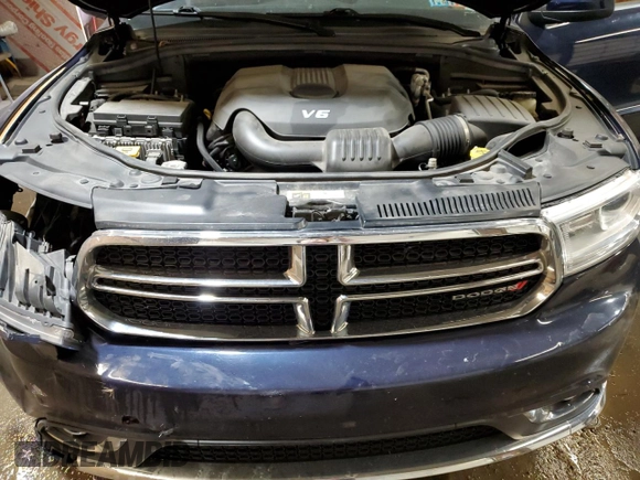 2015 Dodge Durango SXT with VIN 1C4RDJAG9FC114471, listed as a Copart auction lot 61121725 with 83,433 mi miles and Salvage title. Bid and sale history available at DreamBid. Image 12.