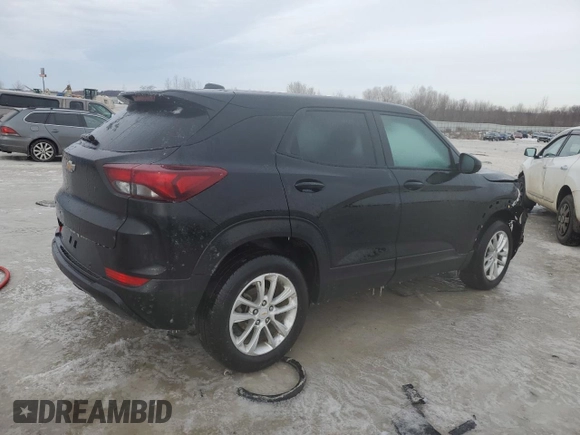 2024 Chevrolet TrailBlazer LS with VIN KL79MNSL7RB144272, listed as a Copart auction lot 43542035 with 42,407 mi miles and Non Repairable. Bid and sale history available at DreamBid. Image 3.