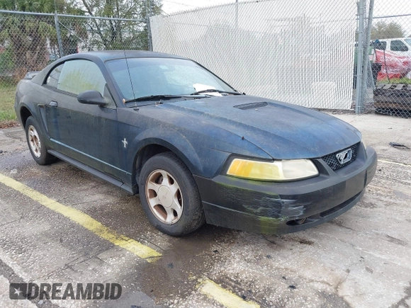 2000 Ford Mustang with VIN 1FAFP4045YF109438, listed as a IAAI auction lot 41659827 with Not provided miles and . Bid and sale history available at DreamBid. Image 1.