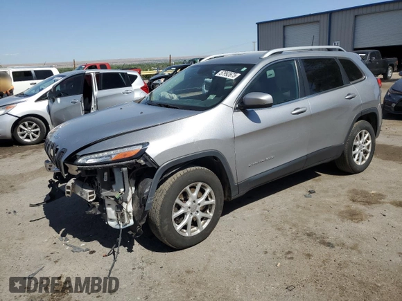 2016 Jeep Cherokee Latitude with VIN 1C4PJMCS9GW215870, listed as a Copart auction lot 57992675 with 212,594 mi miles and Salvage title. Bid and sale history available at DreamBid. Image 1.