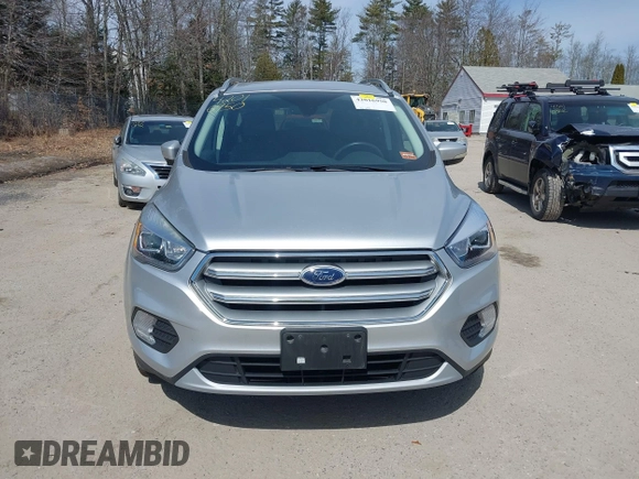 2017 Ford Escape Titanium with VIN 1FMCU9JD3HUE03686, listed as a IAAI auction lot 42016950 with 82,299 mi miles. Bid and sale history available at carsss.com. Image 12.
