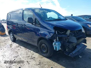 2013 Nissan NV200 SV with VIN 3N6CM0KN9DK693656, listed as a IAAI auction lot 41297500 with 187,330 mi miles and . Bid and sale history available at carsss.com. Image 1.