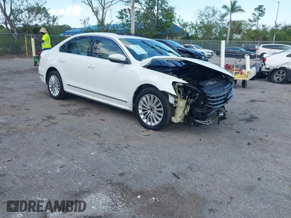 2016 Volkswagen Passat SE with VIN 1VWBS7A35GC036910, listed as a IAAI auction lot 41987411 with 108,250 mi miles and . Bid and sale history available at DreamBid. Image 1.