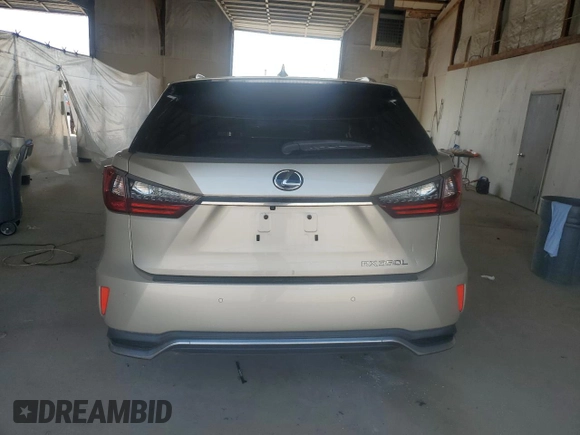2019 Lexus RX 350L Premium with VIN JTJDZKCA0K2020664, listed as a Copart auction lot 52395325 with 95,942 mi miles and Salvage title. Bid and sale history available at DreamBid. Image 6.