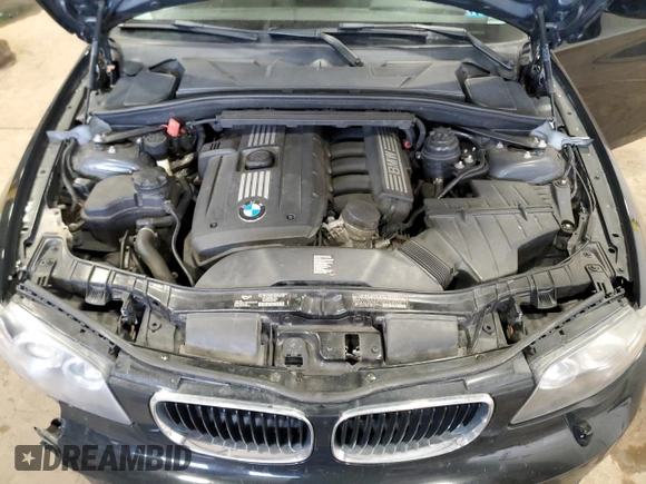 2013 BMW 1 Series 128i with VIN WBAUP9C56DVS95037, listed as a Copart auction lot 46103005 with 135,625 mi miles and Salvage title. Bid and sale history available at DreamBid. Image 11.