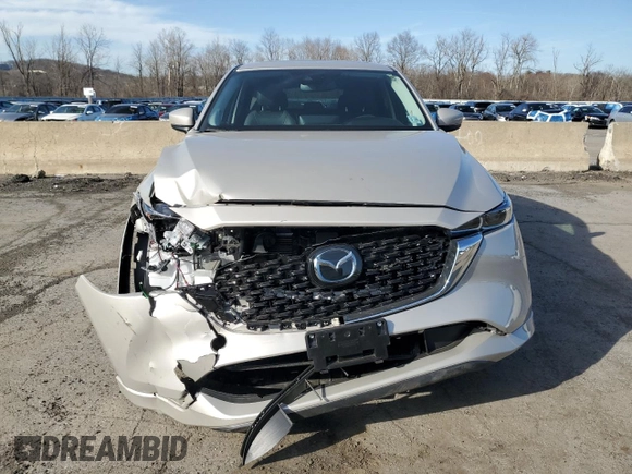 2024 Mazda CX-5 S Carbon Edition with VIN JM3KFBCL4R0490312, listed as a Copart auction lot 48994595 with 5,844 mi miles and Salvage Title. Bid and sale history available at DreamBid. Image 5.
