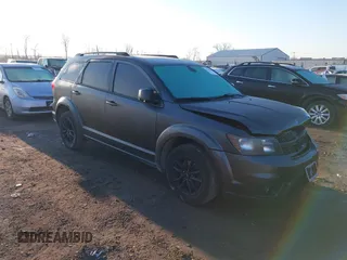 2019 Dodge Journey SE with VIN 3C4PDCBB2KT873970, listed as a IAAI auction lot 41864725 with 91,240 mi miles and . Bid and sale history available at DreamBid. Image 1.
