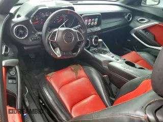 2016 Chevrolet Camaro 2SS with VIN 1G1FG1R76G0136647, listed as a Copart auction lot 60449895 with 124,354 mi miles and Salvage title. Bid and sale history available at DreamBid. Image 8.