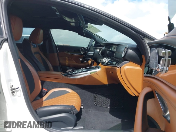 2020 Mercedes-Benz AMG GT with VIN WDD7X8JB0LA013294, listed as a IAAI auction lot 41818018 with 34,880 mi miles. Bid and sale history available at carsss.com. Image 5.