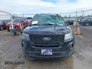 2019 Ford Explorer Sport with VIN 1FM5K8GTXKGA04769, listed as a IAAI auction lot 41651177 with 82,801 mi miles and . Bid and sale history available at DreamBid. Image 12.