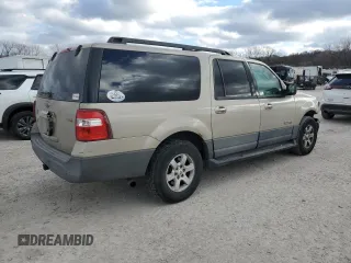 2007 Ford Expedition EL XLT with VIN 1FMFK15547LA27950, listed as a Copart auction lot 84349604 with 269,738 mi miles and Salvage Title. Bid and sale history available at carsss.com. Image 3.