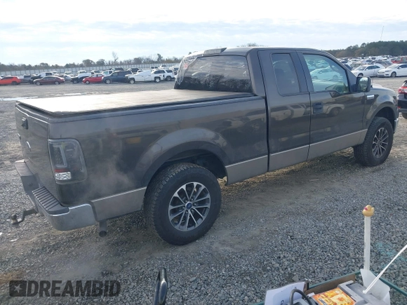 2005 Ford F-150 XLT with VIN 1FTPX12505NB28550, listed as a IAAI auction lot 41381125 with 248,711 mi miles. Bid and sale history available at carsss.com. Image 4.