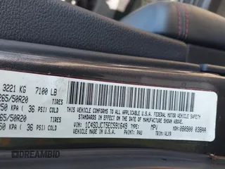 2014 Dodge Durango R/T z VIN 1C4SDJCT5EC591649, wystawiony jako IAAI lot #42346947 z przebiegiem 143 143 mil mil oraz . Historia ofert i sprzedaży dostępna na DreamBid. Obrazek 9.