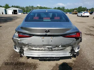 2019 Lexus ES 350 with VIN 58ABZ1B13KU017451, listed as a Copart auction lot 63598545 with 108,667 mi miles and Clean title. Bid and sale history available at DreamBid. Image 6.