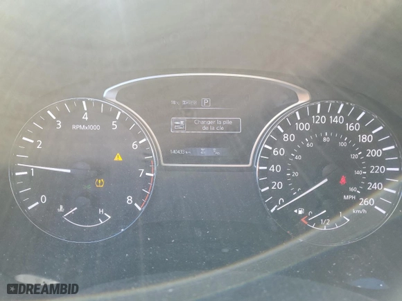 2019 Nissan Pathfinder S with VIN 5N1DR2MM9KC635490, listed as a Copart auction lot 52157255 with 140,433 mi miles and Salvage Title. Bid and sale history available at carsss.com. Image 9.