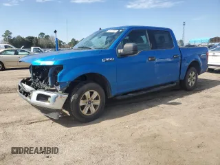 2020 Ford F-150 XL with VIN 1FTEW1CB4LFA55236, listed as a Copart auction lot 45513985 with 129,776 mi miles and Non Repairable. Bid and sale history available at carsss.com. Image 1.