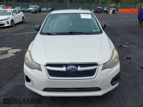 2013 Subaru Impreza 2.0i with VIN JF1GPAA68DH818317, listed as a IAAI auction lot 42608084 with 125,603 mi miles and . Bid and sale history available at DreamBid. Image 12.