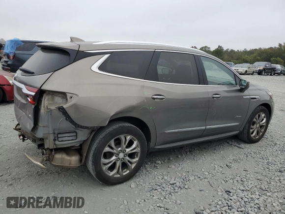 2018 Buick Enclave Avenir with VIN 5GAERDKW1JJ192224, listed as a Copart auction lot 79218544 with 121,313 mi miles and Salvage Title. Bid and sale history available at DreamBid. Image 3.