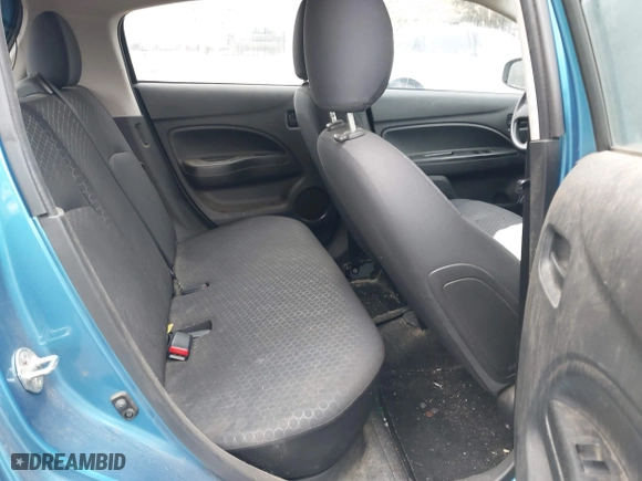 2015 Mitsubishi Mirage DE with VIN ML32A3HJ4FH045086, listed as a IAAI auction lot 42068823 with 83,250 mi miles. Bid and sale history available at carsss.com. Image 8.