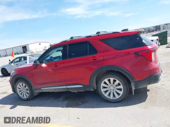 2025 Ford Explorer with VIN 1FMUK8HH9SGA53435, listed as a IAAI auction lot 42226284 with 17,345 mi miles and . Bid and sale history available at DreamBid. Image 15.