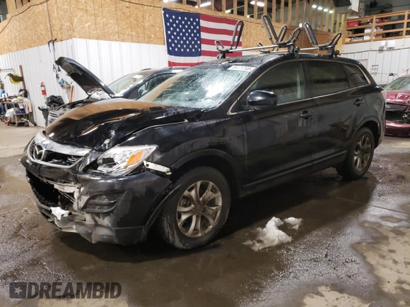 2012 Mazda CX-9 Sport with VIN JM3TB3BA6C0352283, listed as a Copart auction lot 49445745 with 105,991 mi miles and Non Repairable. Bid and sale history available at carsss.com. Image 1.
